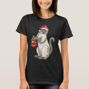 Siamesisk juljul boll t shirt