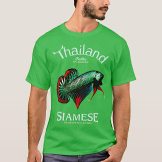 Siamesisk kampfisk t shirt