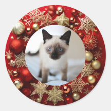 Siamesisk katt jul