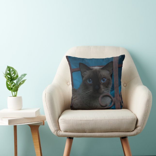 Siamesisk katt kudde (Stol)