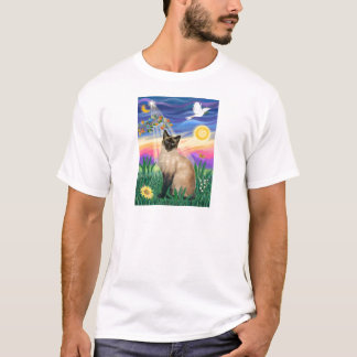 Siamesisk katt - Vilt T Shirt