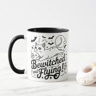 Siamesisk kattvicklare: Magic in halloween Night Mugg