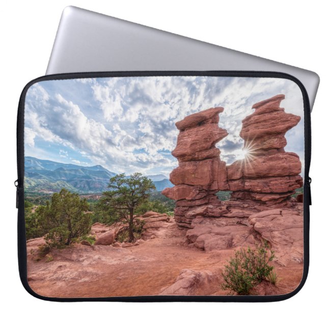 Siamesiska tvillingar Colorado Sunburst Laptop Fodral (Framsidan)