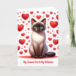 Siamesiskt svenskt mappat Helgdag-kort Helgkort