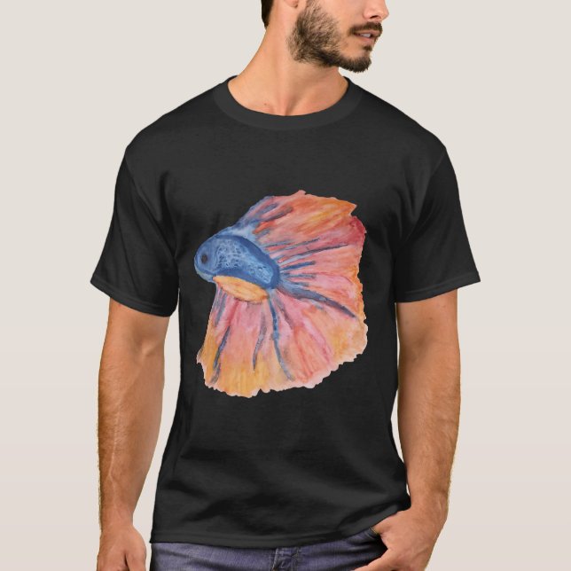 Siamkampfisk T Shirt (Framsida)