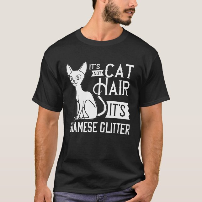 Siamkatts kattägare t shirt (Framsida)