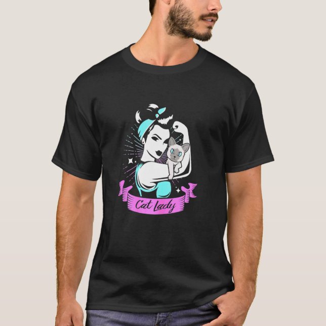 Siamkattsdam T Shirt (Framsida)
