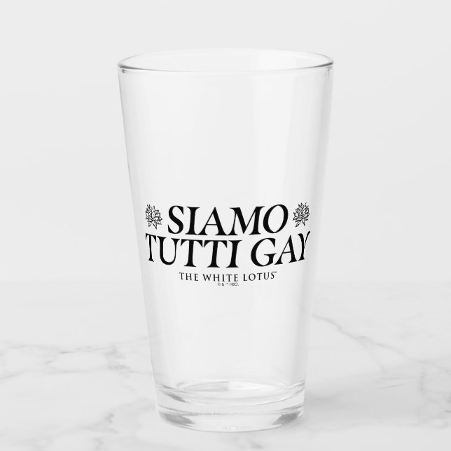 Siamo Tutti Gay - Vitlotus Glaskopp (Framsida)