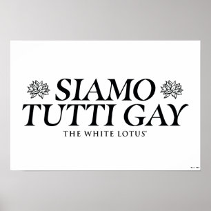 Siamo Tutti Gay - Vitlotus Poster