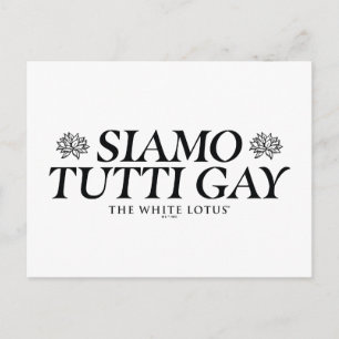 Siamo Tutti Gay - Vitlotus Vykort