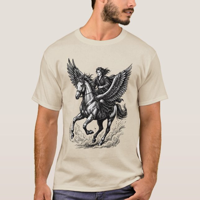 Siare Med Kraftens Vingar T Shirt (Framsida)