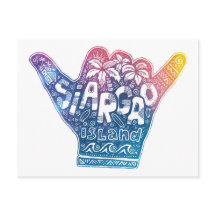 Siargao ösurfing shaka hand