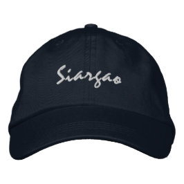 Siargao Philiippines Baseball Hat Broderad Keps