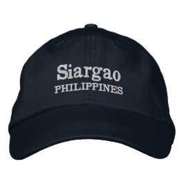 Siargao Philiippines Baseball Hat Broderad Keps