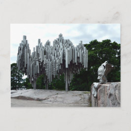 Sibelius Monument, Helsingfors Finland Vykort