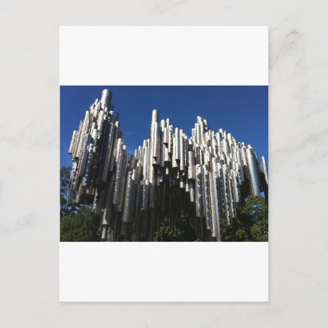 Sibelius Monument Vykort (Framsida)