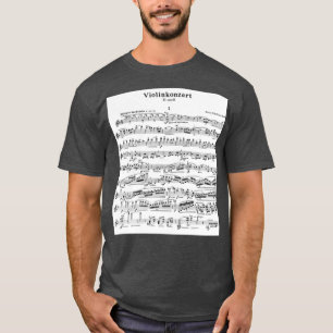Sibelius Violin Concerto Long T Shirt