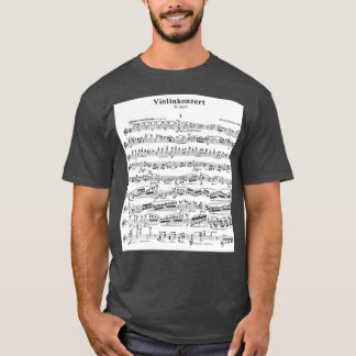 Sibelius Violin Concerto Long T Shirt