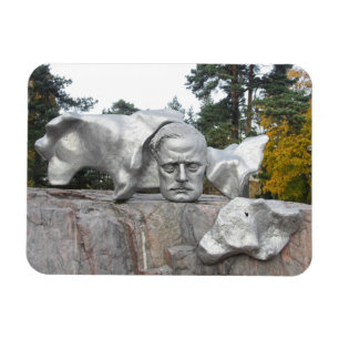 Sibeliusmonument, Helsingfors, Finland Magnet