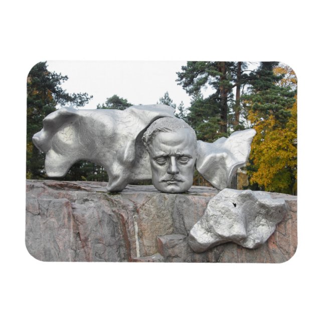 Sibeliusmonument, Helsingfors, Finland Magnet (Horisontell)