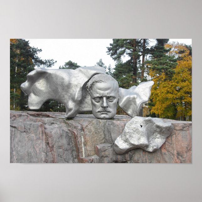 Sibeliusmonument, Helsingfors, Finland Poster (Framsidan)