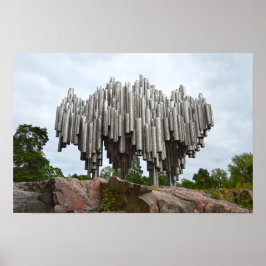 Sibeliusmonumentet, Helsingfors, Finland Poster