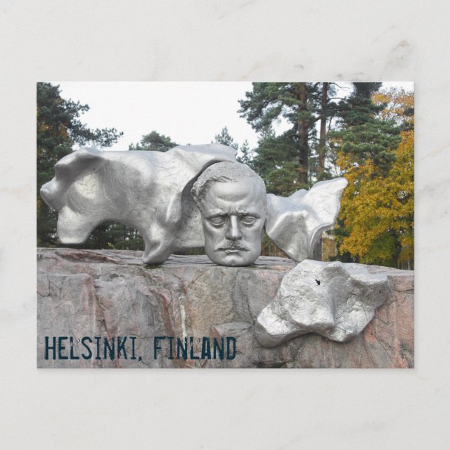 Sibeliusmonumentet, Helsingfors, Finland Vykort (Framsida)