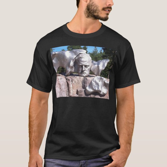 Sibeliuss huvud tee shirt (Framsida)