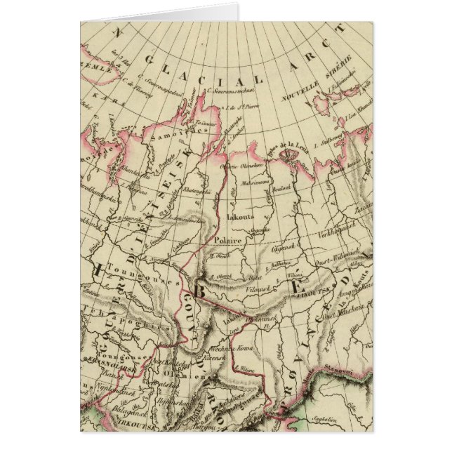 Siberia Hälsningskort (Framsidan)