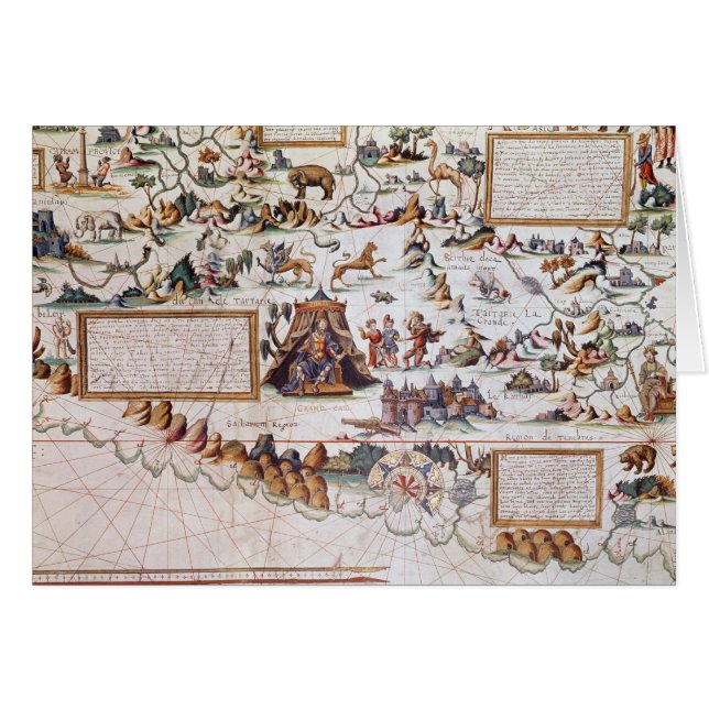 Siberia Hälsningskort (Framsidan Horizontal)