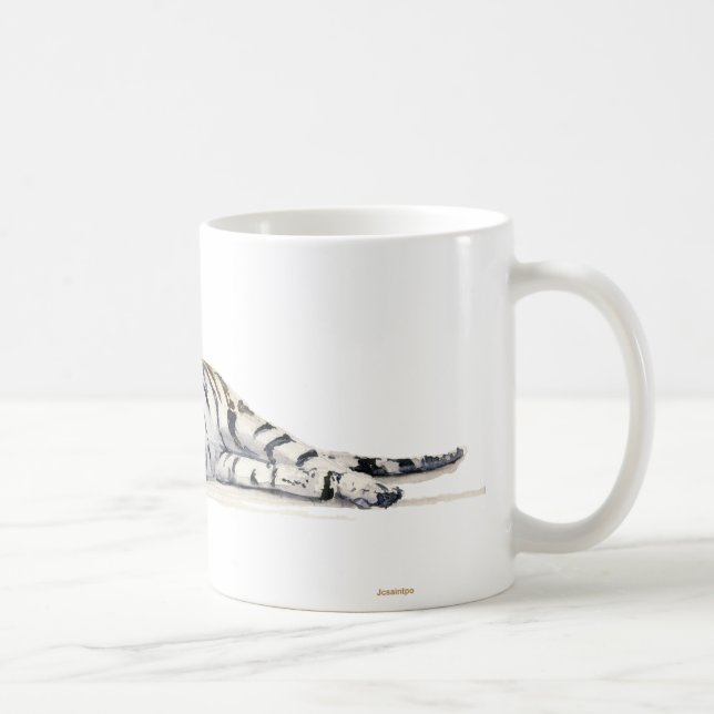 Siberian//Bengal tiger Kaffemugg (Höger)