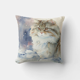 Siberian Cat Dekorativ kudde