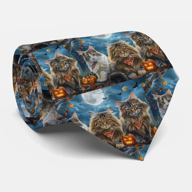 Siberian Cat Halloween Spooky Slips (Rullad)