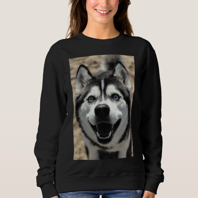 Siberian husky 50 t shirt (Framsida)