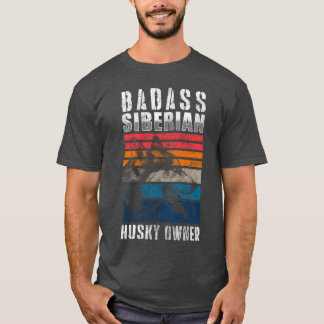 Siberian husky Älskarinna Hund Kärlek Pedigree Hun T Shirt