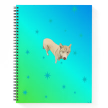 Siberian Husky anteckningsbok