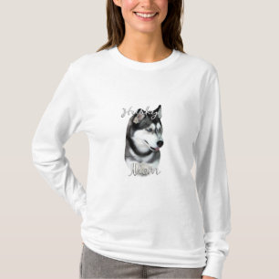 Siberian husky (blk) Mamma 2 T Shirt