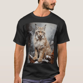 siberian husky, djur, vinter, arktisk, baikal, al t shirt
