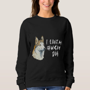 Siberian husky Dogi Kärlek My Husky Hund T Shirt