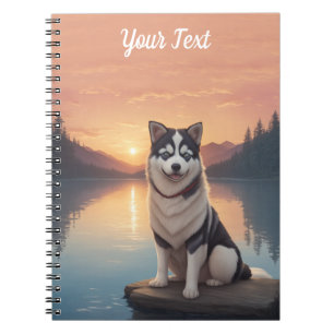 Siberian husky efter Sjö Anteckningsbok