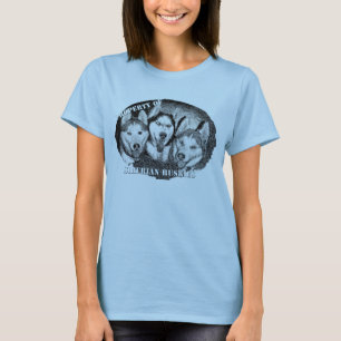 Siberian husky - Egendom-Lappa W. Skjorta Tee