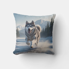 Siberian husky Elegant Dekorativ kudde