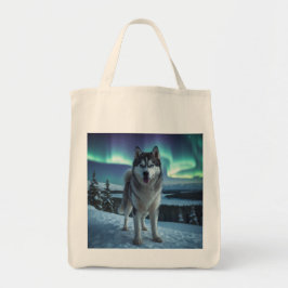 Siberian husky Elegant Livsmedel Tote Bag Tygkasse