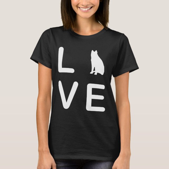 Siberian husky Gift T Shirt (Framsida)