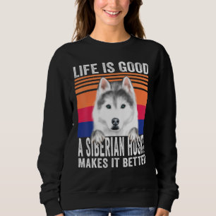 Siberian husky gör din livs Bra-Vintage T Shirt