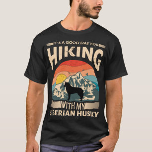 Siberian husky Hiking T-Shirt