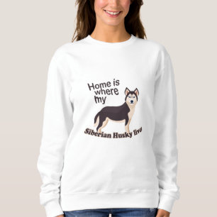 Siberian husky Home T Shirt