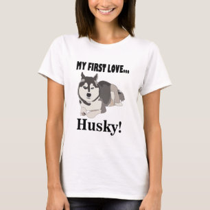 Siberian husky-Hund älskare-djur Siberian husky T Shirt