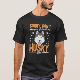 Siberian husky Hund-apparat för husky Owner 1 T Shirt