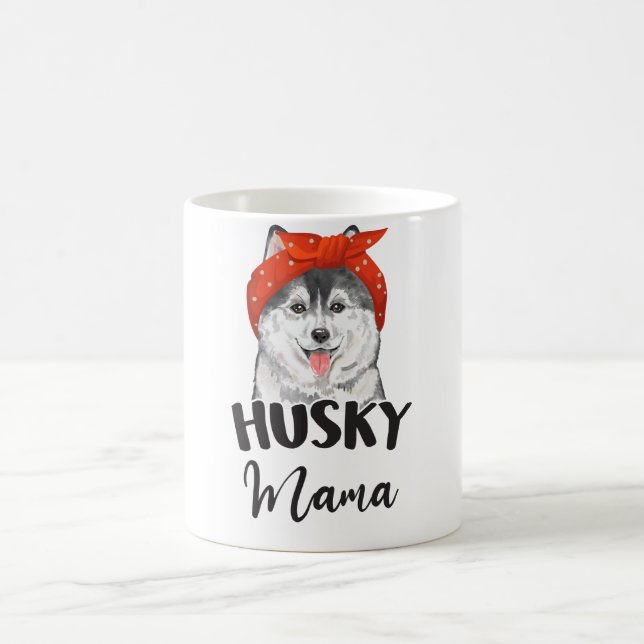 Siberian husky Hund aveln Mamma Gift Kaffemugg (Center)